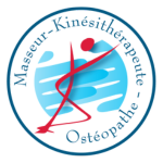 logo masseur kiné ostéopathe